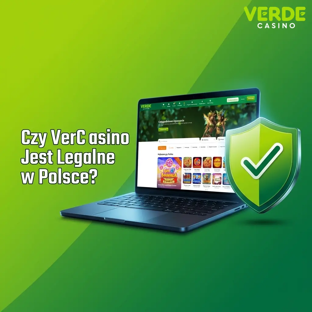 Verde Casino licencja Curaçao Gaming Authority 8048/JAZ, szyfrowanie SSL, regulacje hazardowe w Polsce
