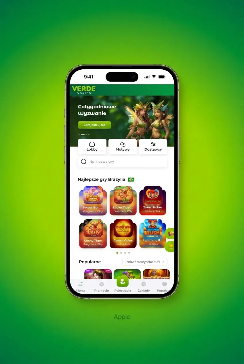 Instrukcja instalacji aplikacji Verde Casino na iOS – kroki dodawania do ekranu głównego iPhone
