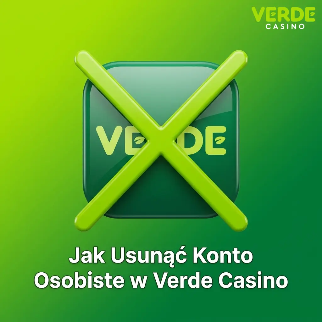 Kroki usuwania konta gracza w Verde Casino przez dział obsługi klienta