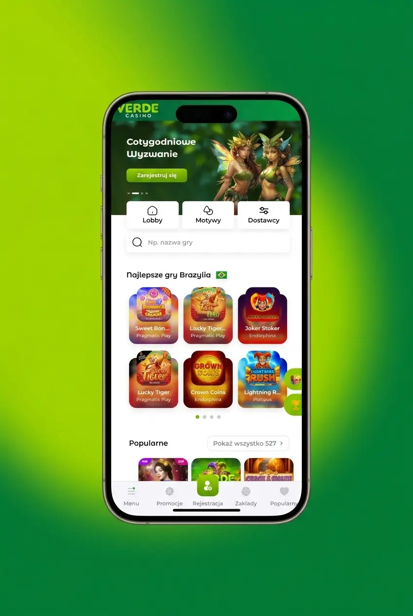 Instrukcja postawienia pierwszego zakładu sportowego w Verde Casino krok po kroku dla graczy z Polski