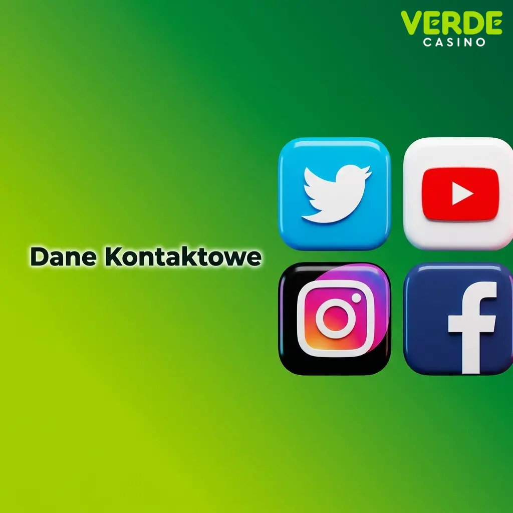 Dane kontaktowe Verde Casino – czat na żywo, e-mail i formularz kontaktowy dostępne 24/7