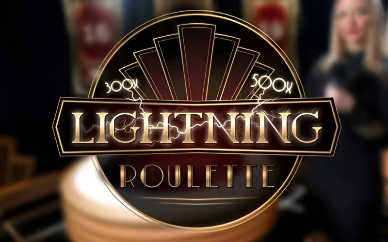 Poczuj dreszcz emocji grając w grę live Lightning Roulette w Verde Casino.