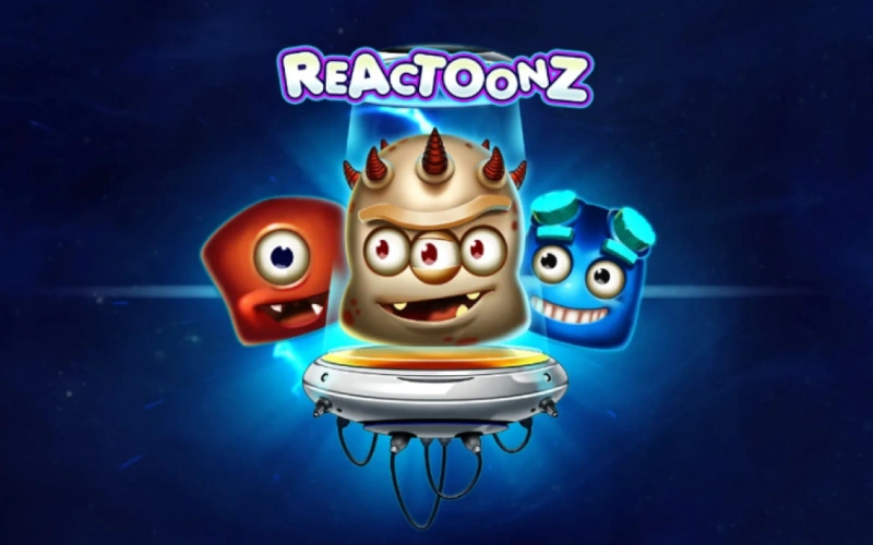 Poznaj zabawne stworki w automacie Reactoonz w Verde Casino.